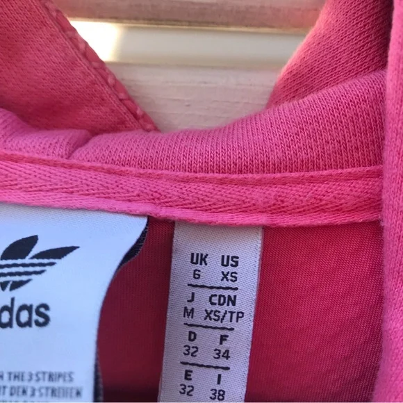 Adidas Women’s Pink Hoodie xs - Picture 5 of 6